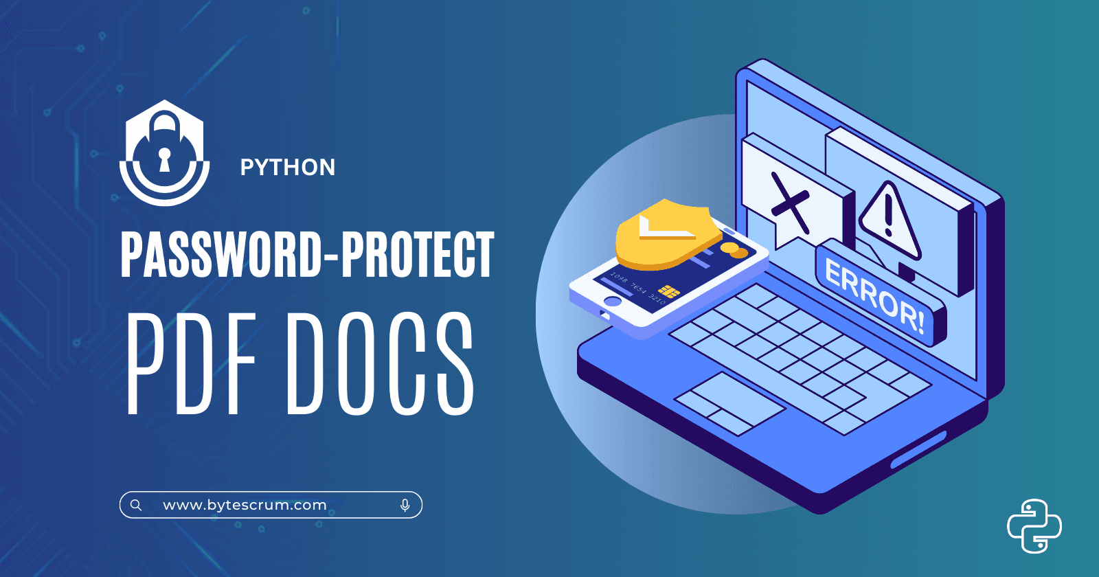 How to Password-Protect a PDF Document Using Python